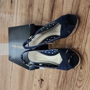 Christian Siriano Navy Pumps size 7
